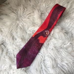 MVintage 1987 Ralph Marlin Harley Davidson Tie